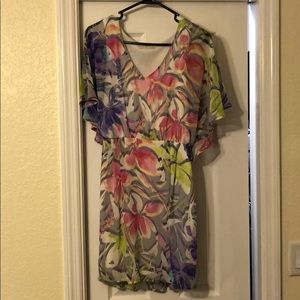 Boutique water color floral dress